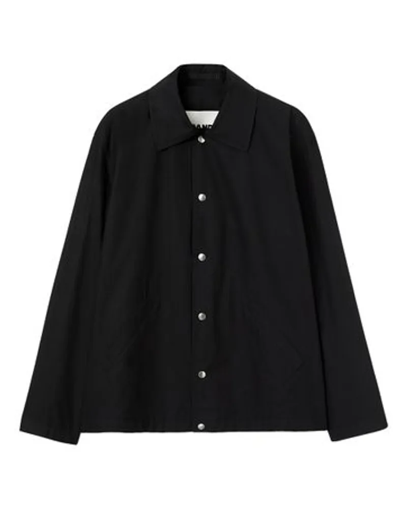 Jil Sander Logo-Jacke Black