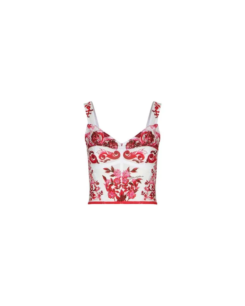 Dolce & Gabbana Bustier Multicolor