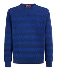 Missoni Rundhalspullover Blue