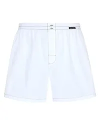 Dolce & Gabbana Popeline-Shorts White