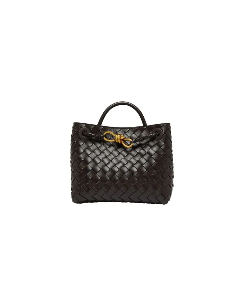 Bottega Veneta Tasche Andiamo im Kleinformat Brown