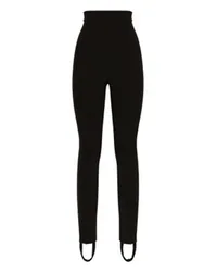 Dolce & Gabbana Jersey-Leggings Black