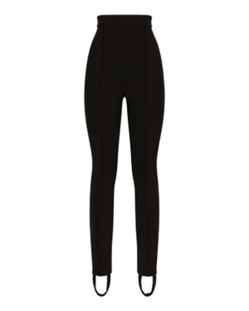 Dolce & Gabbana Jersey-Leggings Black