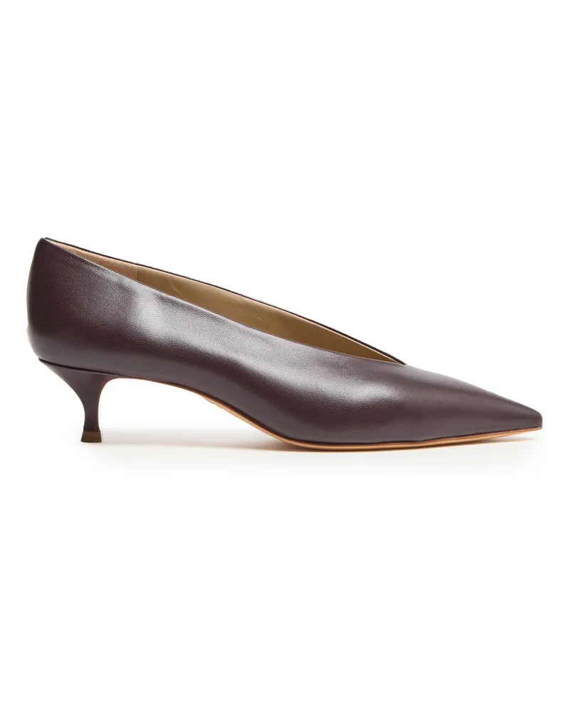 Le Monde Béryl Pumps aus Leder Babouche 