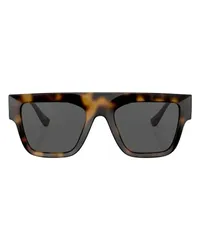 Versace Sonnenbrille Rectangle Brown