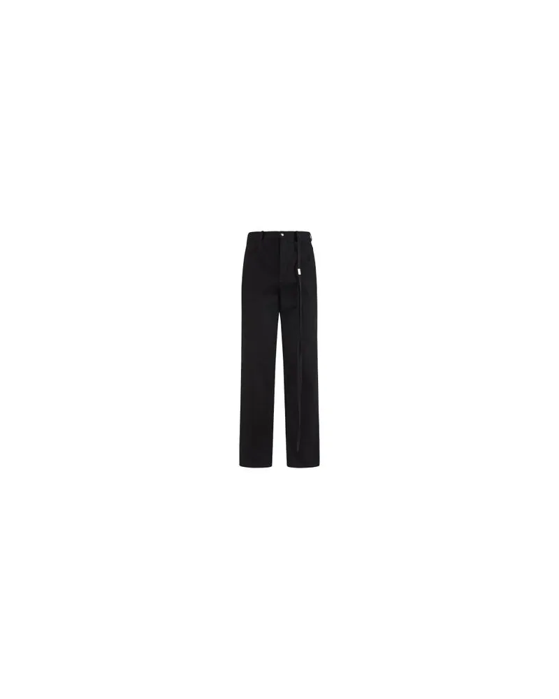 Ann Demeulemeester Lässige 5-Pocket-Hose Ronald Black