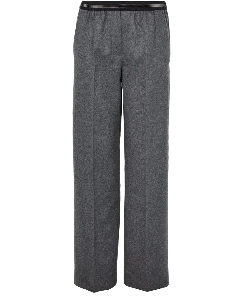 Miu Miu Wollhose mit Kordelzug 