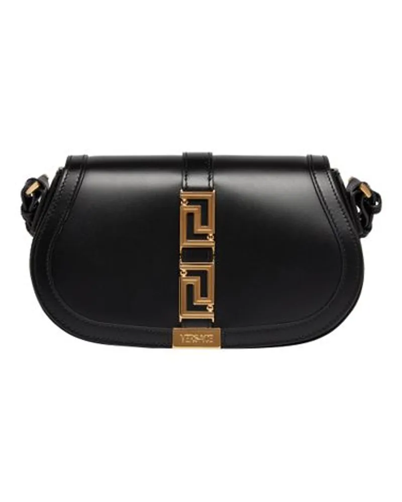 Versace Schultertasche Medium Black