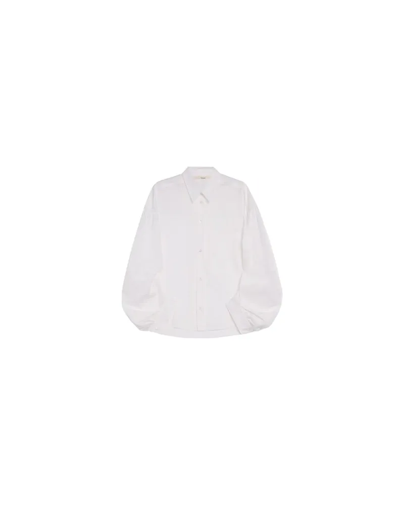 TELA Oversized Hemd Off-white