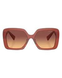 Miu Miu Irregular-Sonnenbrille MU 10YS Red