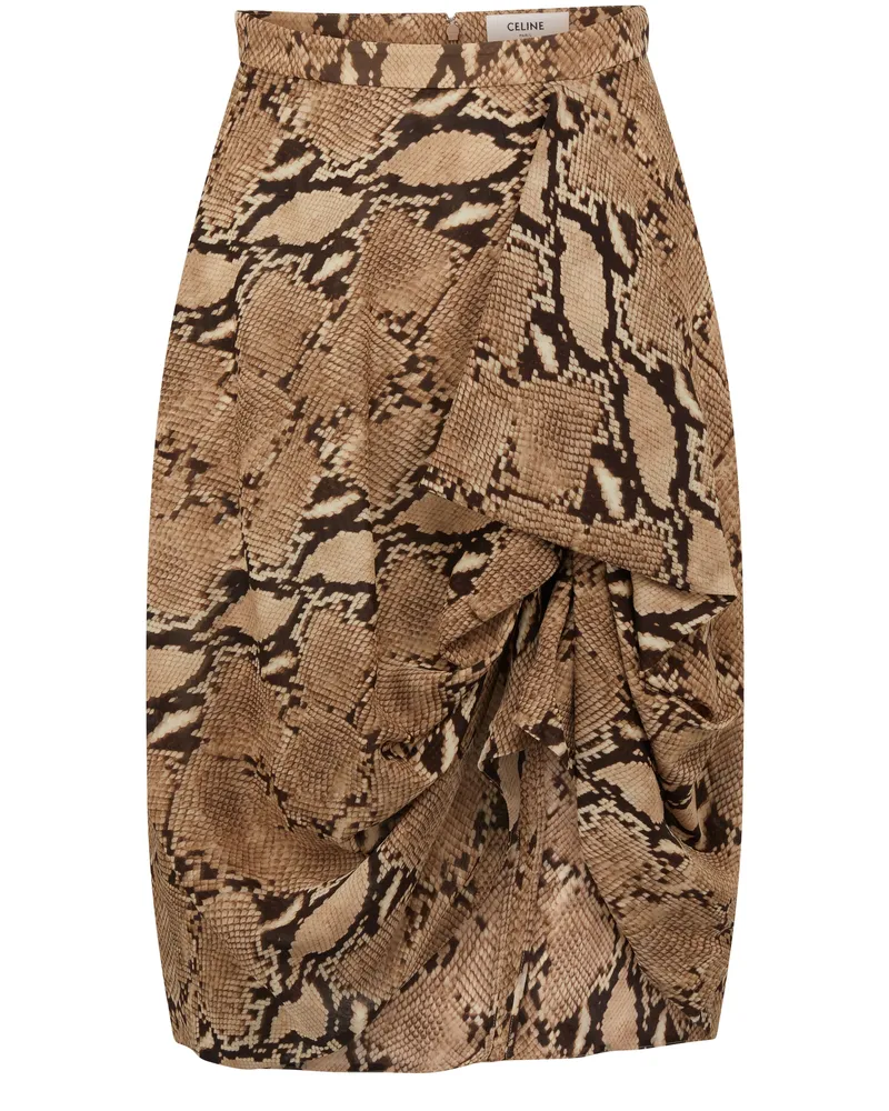 Celine Drapierter rock 