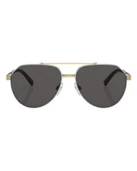 Dolce & Gabbana DG2288 Pilot sonnenbrille Silver