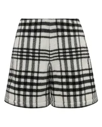 J.W.Anderson Weite Shorts mit Schottenkaro White