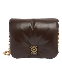 Loewe Stepptasche Goya Puffer Brown