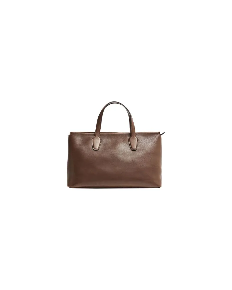 The Row Tote Bag Marlo 17 Brown