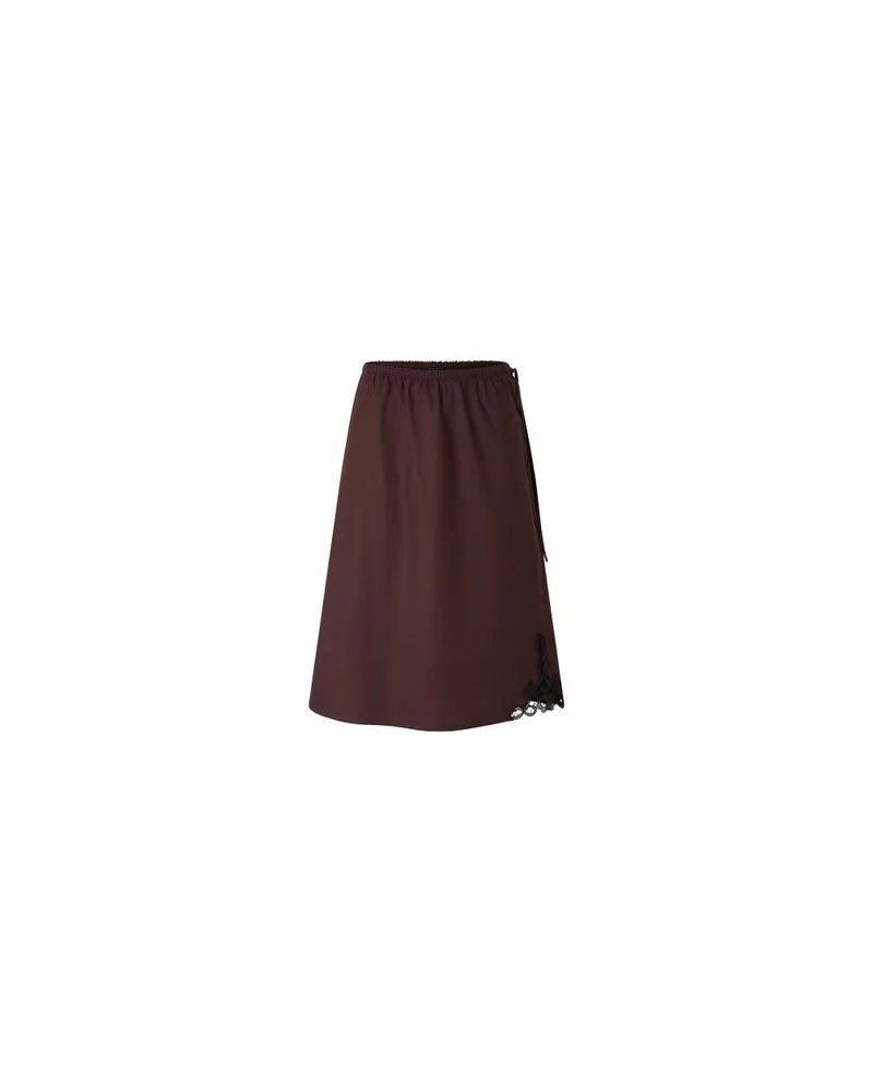 Moncler Vezere Daunenjacke Brown