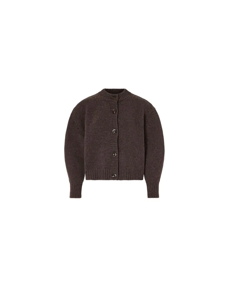 Moncler Vezere Daunenjacke Brown