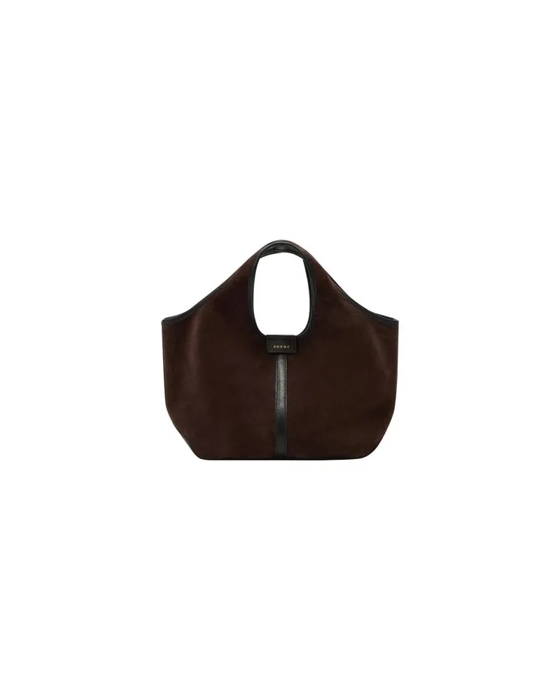 Moncler Vezere Daunenjacke Brown