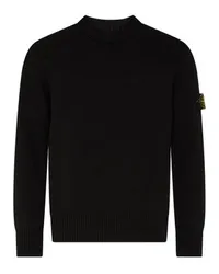 Stone Island Rundhalspullover Black