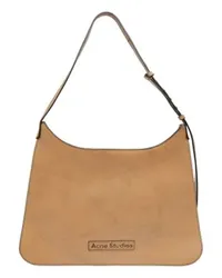 Acne Studios Schultertasche Platt Beige