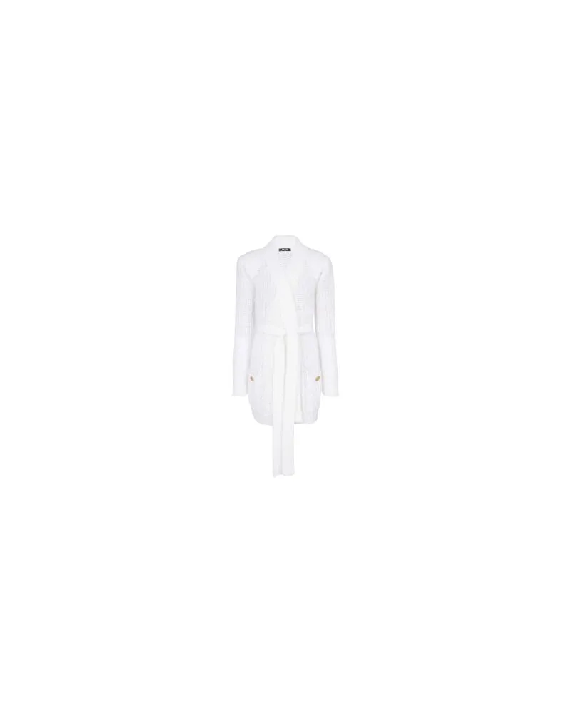 Balmain Cardigan White