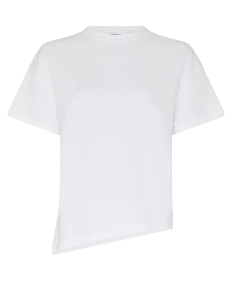 Loewe Asymmetrisches T-Shirt aus Baumwolle und Polyamid 