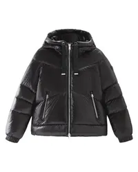 Woolrich Kurze Daunenjacke Aliquippa Black