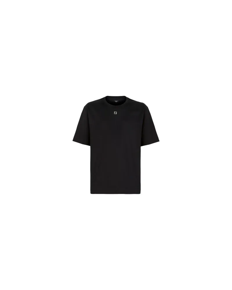 Fendi T-Shirt in Oversize Fit Black