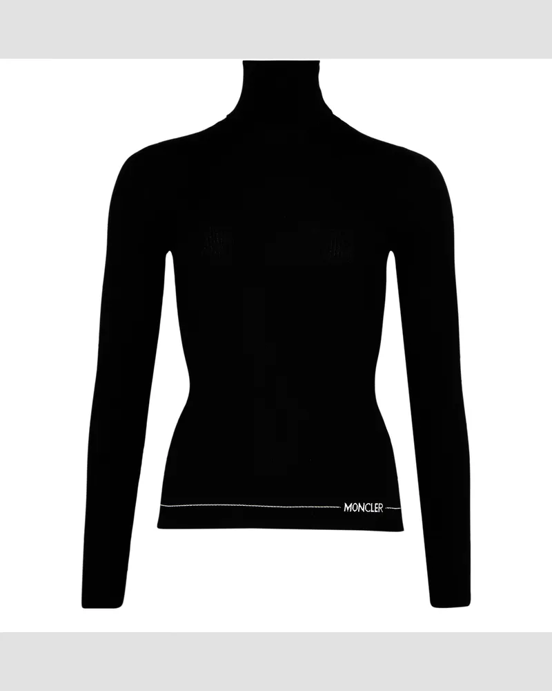 Moncler Pullover mit T-Ausschnitt 