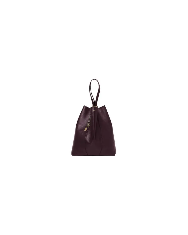 KHAITE Schultertasche Simona Purple