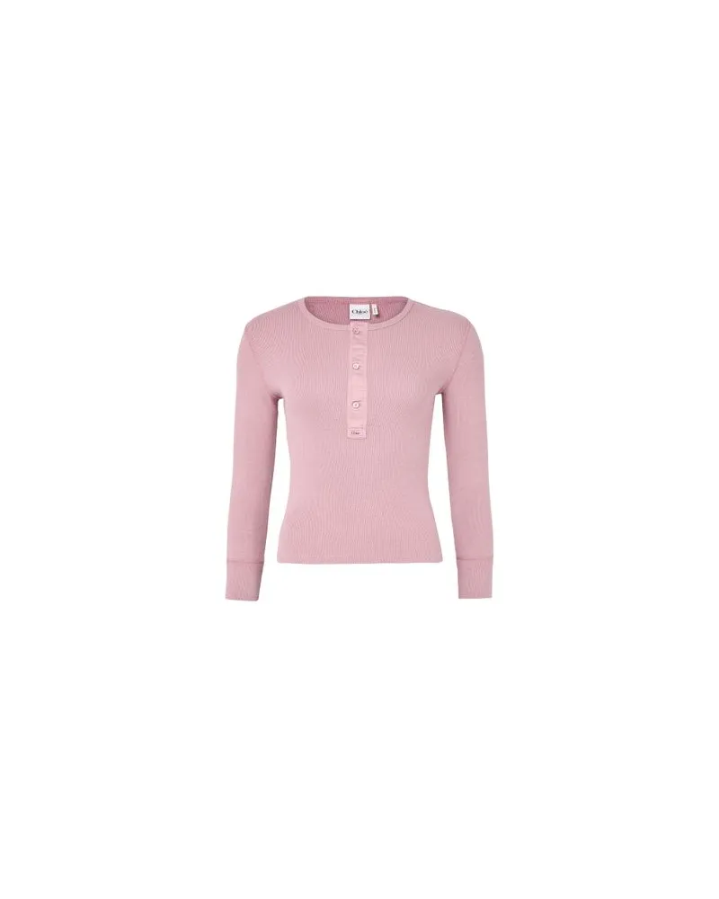 Chloé Single-buttoned blazer Purple