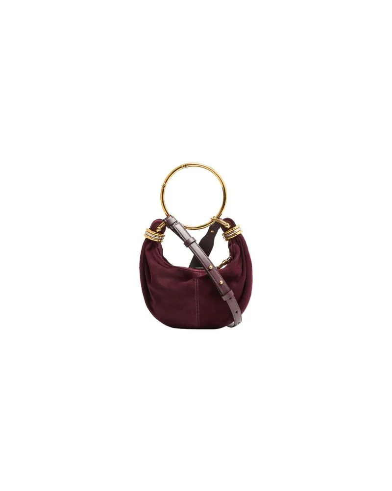 KHAITE Schultertasche Simona Purple