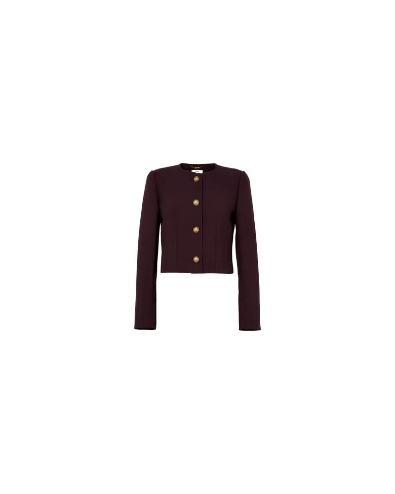 Chloé Single-buttoned blazer Purple