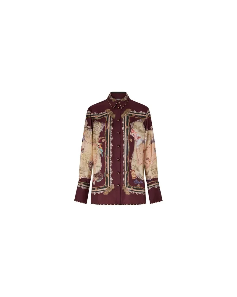 Chloé Lederjacke Purple