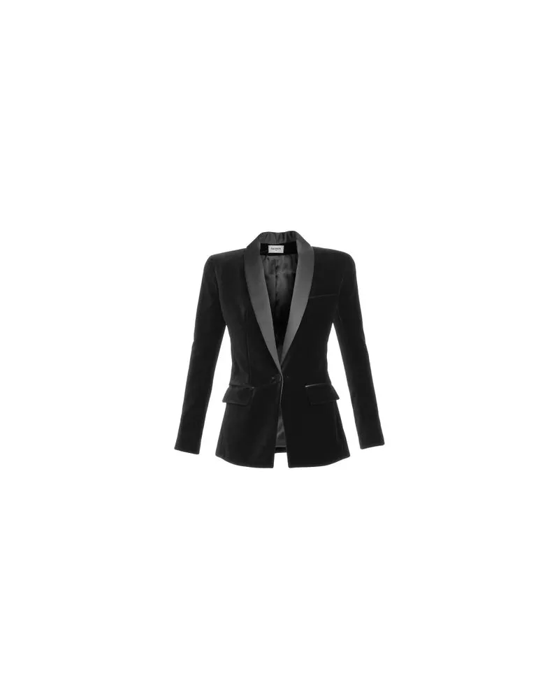 Loewe Jacke aus Lammnappa-Leder Black