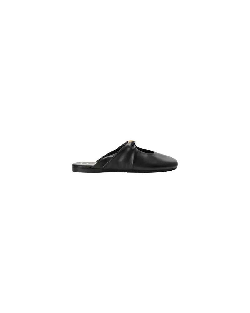 Loewe Jacke aus Lammnappa-Leder Black
