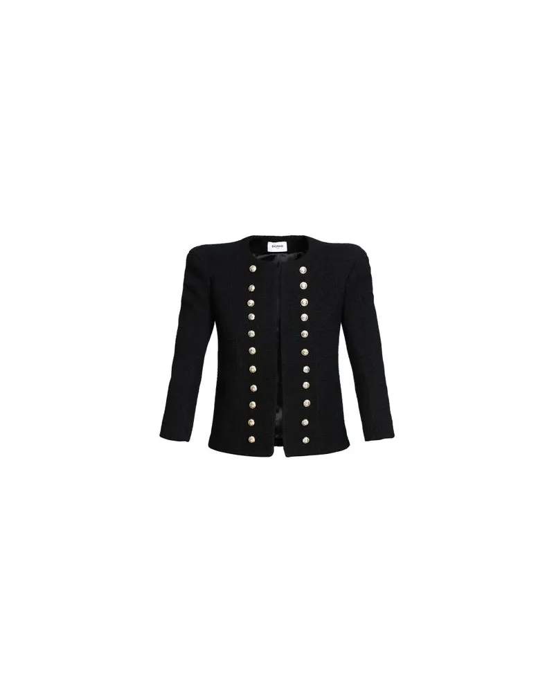 Loewe Jacke aus Lammnappa-Leder Black