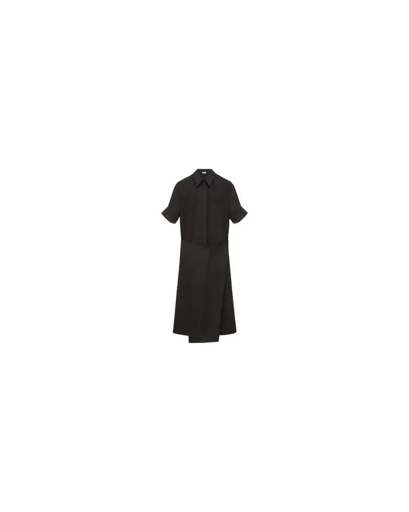 Loewe Jacke aus Nappa-Lammleder Black