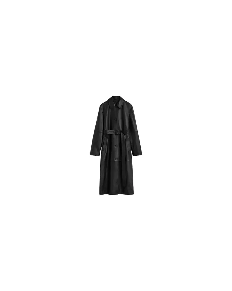 Loewe Jacke aus Nappa-Lammleder Black