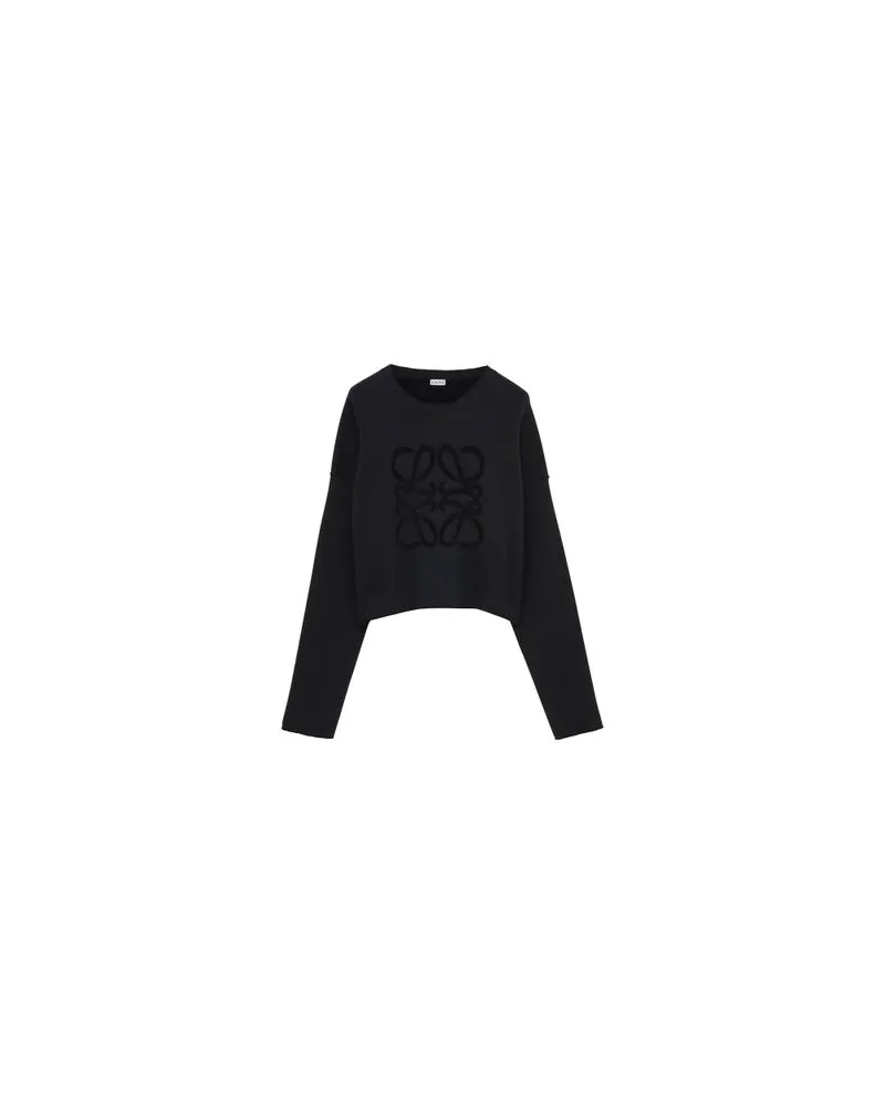 Loewe Jacke aus Lammnappa-Leder Black