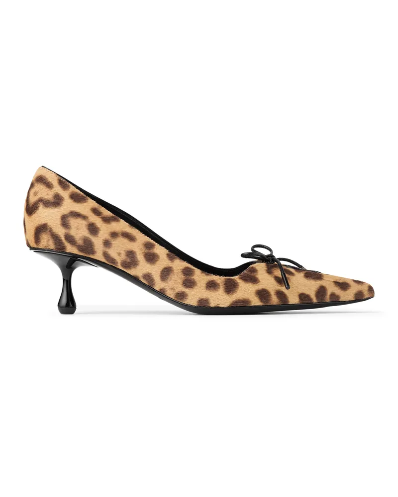 Jimmy Choo Stiefeletten mit Leoparden-Print Scarlett 50 