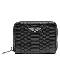 Zadig & Voltaire Portemonnaie Mini ZV Matelasse Black