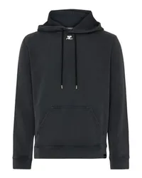 Courrèges Fleece-Hoodie Grey