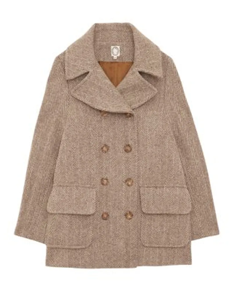 Inès de la Fressange Cabanjacke Seraphine Beige