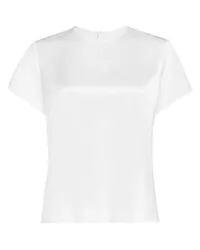 GALVAN Satin-T-Shirt White