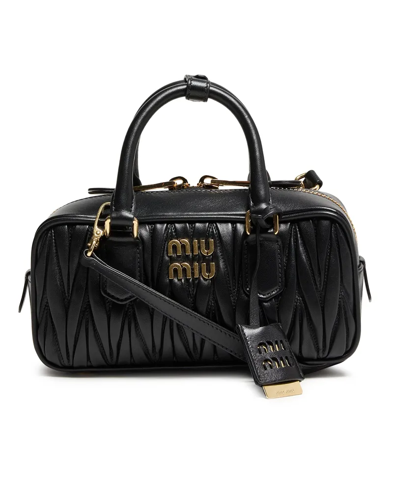 Miu Miu Tasche Arcadie aus gestepptem Nappaleder 