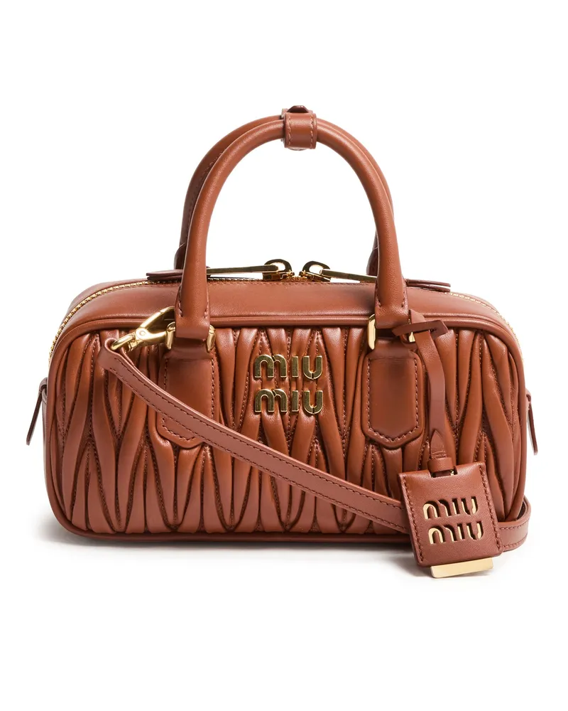 Miu Miu Tasche Arcadie aus gestepptem Nappaleder 