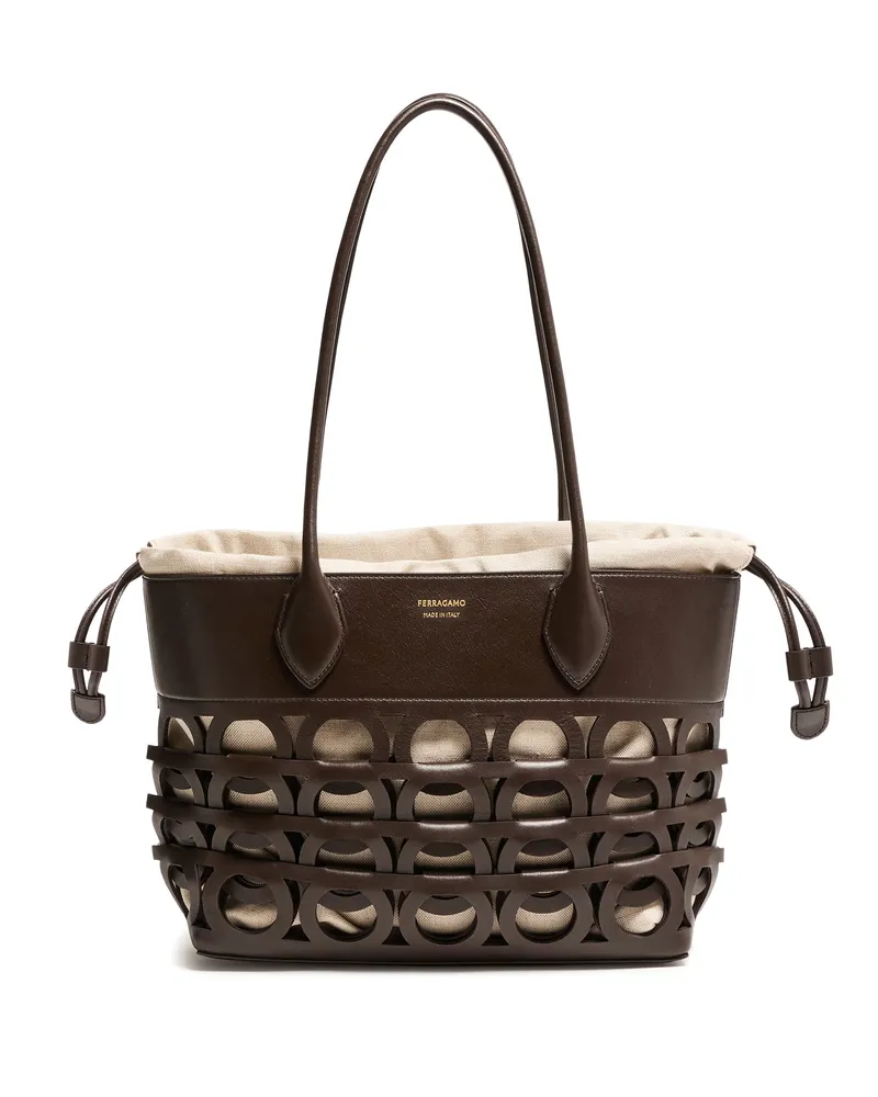 Ferragamo Tote Bag Gancini 