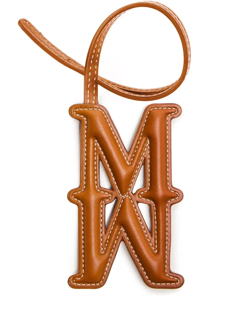 Max Mara Taschenanhänger MM Orange