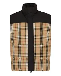 Burberry Ärmellose Daunenjacke Oakwood Beige